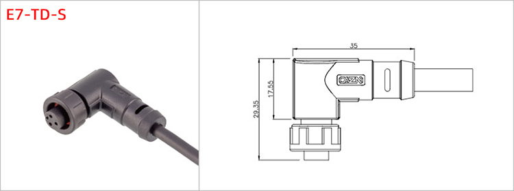 安费诺ALTW 防水连接器 AU-05BMMA-LL7001 5芯5P组装锁螺纹式对插防水插头/ALTW/_深圳市思大电子有限公司--淘IC